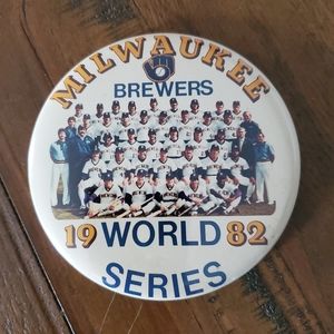 Milwaukee Brewers 1982 World Series Vintage Pin